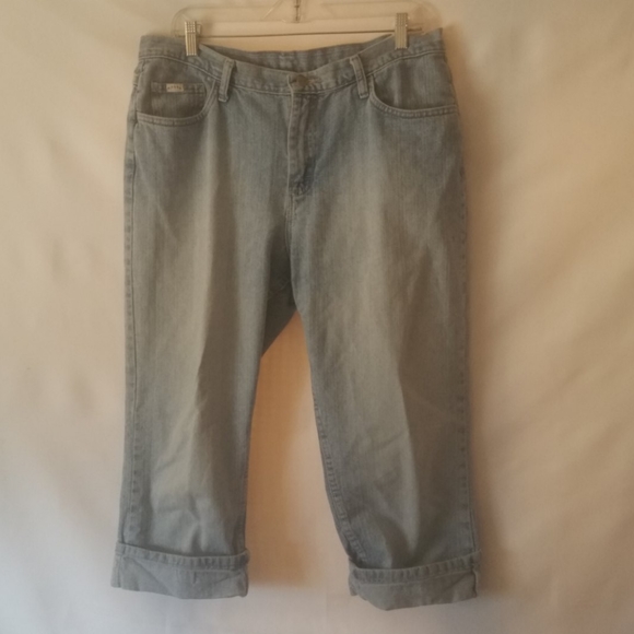Jeans Riders Plus Size Denim Capris Size 14 Poshmark